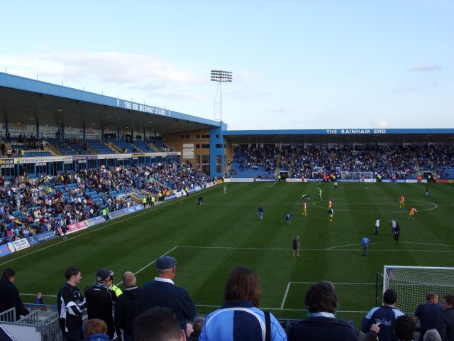 Medway Stand and the Rainham End